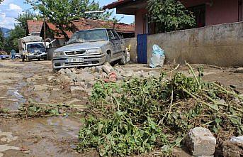 Erbaa'da dolu ve sağanak
