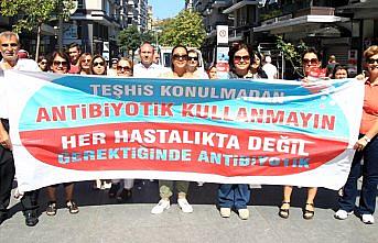 Gereksiz antibiyotik kullanımına dikkati çekmek için yürüdüler