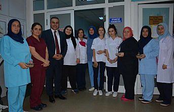 Görele Belediyesi aşure dağıttı