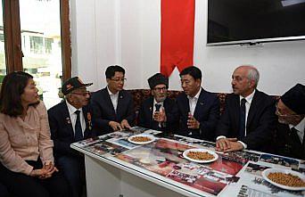 Güney Kore heyeti gazileri ziyaret etti