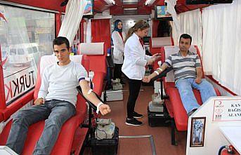Havza'da kan bağışı kampanyası