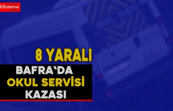 İki öğrenci servisi çarpıştı: 8 yaralı