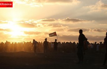 İsrail'den Gazze'deki barışçıl göstericilere hava saldırısı