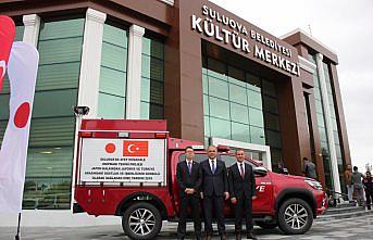 Japonya'dan Suluova Belediyesine afete müdahale aracı