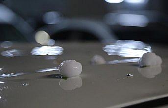 Kastamonu'da sağanak ve dolu