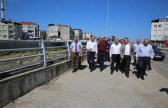 Ordu'daki sel bölgesinde inceleme