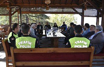 Safranbolu İlçe Emniyet Müdürü Gül muhtarlarla buluştu