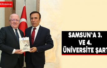 Samsun'a 3. ve 4. üniversite şart