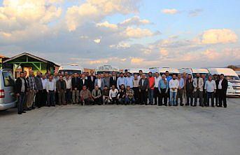 Servis sürücüleri bir araya geldi