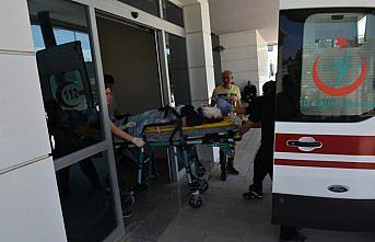 Sinop'ta traktör devrildi: 1 ölü, 1 yaralı