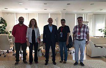 Terme Belediye Başkanı Kul'a ziyaret