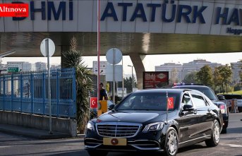 Türkiye Cumhurbaşkanı Erdoğan Azerbaycan'a gitti