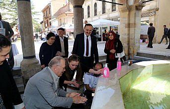 512 yıllık şadırvanda 