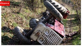 Bafra'da traktörün altında kalan şahıs hayatını kaybetti