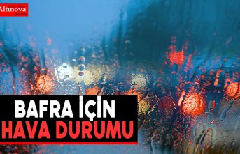 Bafra İçin Hava Durumu