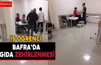 Bafra`da gıda zehirlenmesi şüphesi