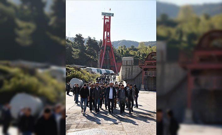 Bartın'da maden işçileri eylemlerini sonlandırdı