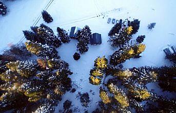 Batı Karadeniz yaylaları beyaza büründü