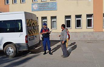 Bayburt'ta okul servisleri denetlendi