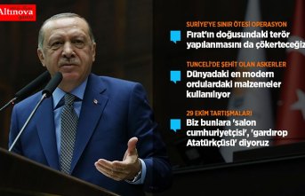 Cumhurbaşkanı Erdoğan: Bizim Cumhuriyetçiliğimizin ölçüsü bu ülkeye yaptığımız hizmetlerdir