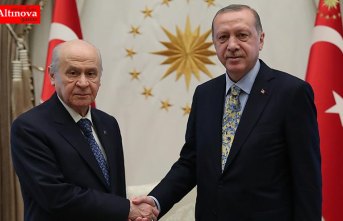 Erdoğan ile Bahçeli görüştü