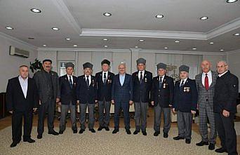 Gazilerden Belediye Başkanı Kul'a ziyaret