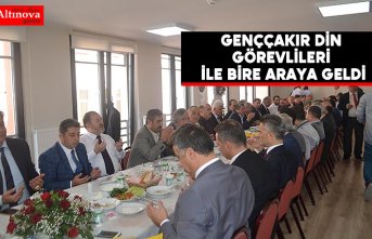 Genççakır din görevlileri ile bire araya geldi