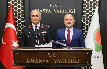 Giresun Jandarma Bölge Komutanı'ndan Vali Varol'a ziyaret