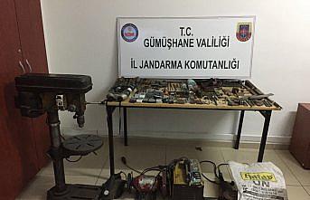Gümüşhane'de kaçak silah atölyesine operasyon