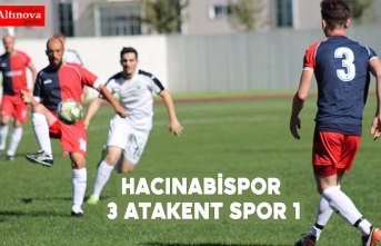 Hacınabispor 3 Atakent spor 1