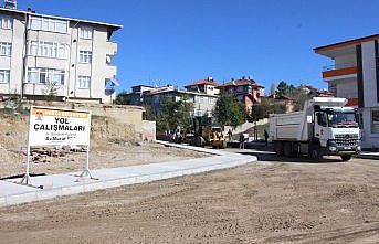 Havza Belediyesi bozulan yolları asfaltladı