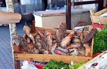 İskorpit balık tezgahlarını süsledi