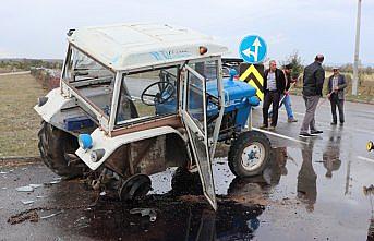 Kastamonu'da cip ile traktör çarpıştı: 4 yaralı