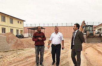 Kaymakam Koşal, jandarma binası inşaatını inceledi