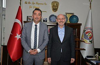 Kaymakam Parlak'tan Başkan Kul'a ziyaret