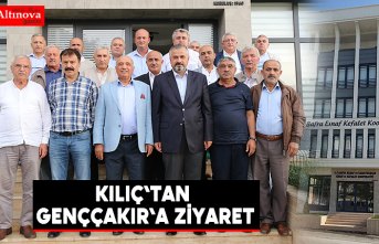 Kılıç`tan Genççakır`a ziyaret