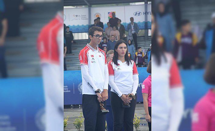 Milli okçulardan Dünya Kupası'nda gümüş madalya