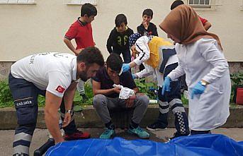 Samsun'da bıçaklı saldırı: 1 yaralı