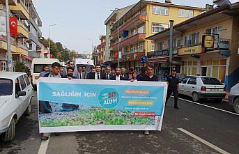 Yığılca'da sağlıklı yaşam yürüyüşü yapıldı