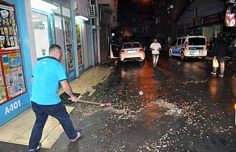 Zonguldak'ta fırtına ve sağanak