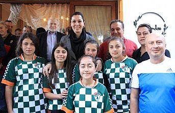 Alaçamlı küçük sporcular Cumhurbaşkanı Erdoğan'ı ziyaret etti