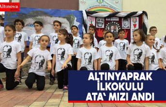 ALTINYAPRAK İLKOKULU ATA' MIZI ANDI