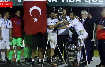 Ampute Futbol Milli Takımı dünya ikincisi oldu