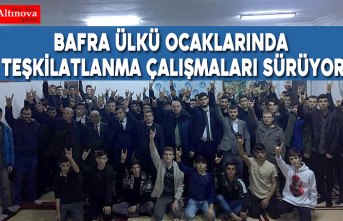Bafra Ülkü Ocaklarında teşkilatlanma çalışmaları sürüyor
