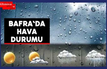 Bafra`da hava durumu