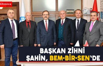 Başkan Zihni Şahin, BEM-BİR-SEN'de