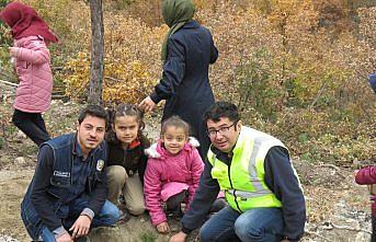 Boyabat'ta çam fidanları toprakla buluştu