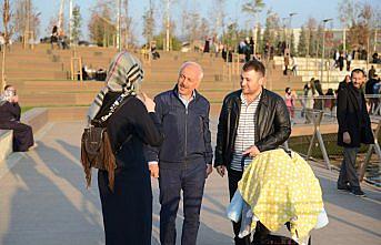 Çorum'daki Kentpark'a ziyaretçi akını