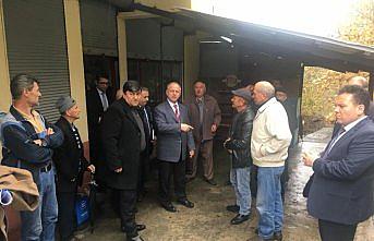 Ereğli Kaymakamı Çorumluoğlu'nun köy ziyaretleri