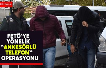 FETÖ'ye yönelik "ankesörlü telefon" operasyonu
